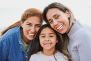 women and child