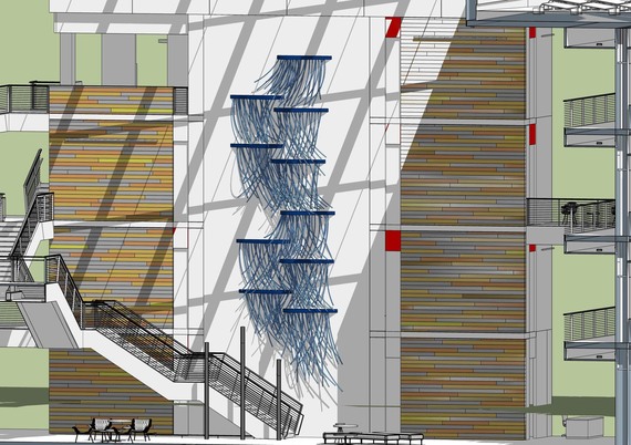 An artistic rendering of "Hydro Logic" by Beliz Brother.