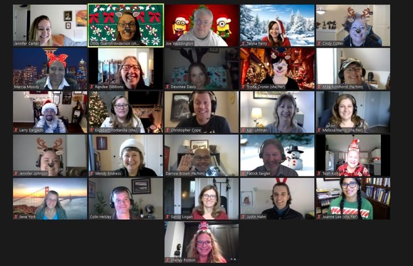 Screenshot of WSD Zoom meeting