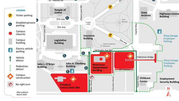 Map 15 street closure