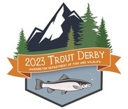 2023 Trout Derby badge