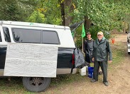 WDFW volunteers at fishing event