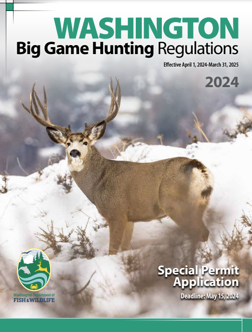 2024 Big Game Regulations Cover