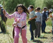 Student at beaver dam station