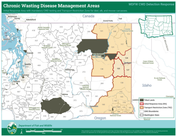 CWD Management Areas