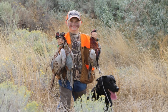 Youth pheasant hunt