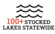 2025 Trout Derby lakes infographic