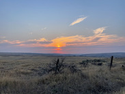Sunset in sage country