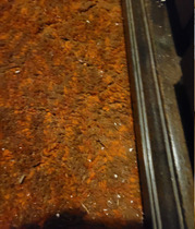 Carpet with asbestos