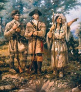 Lewis, Clark, and Sacagawea