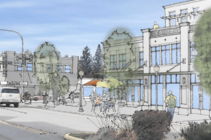 City of North Bend downtown reimagined artist rendering