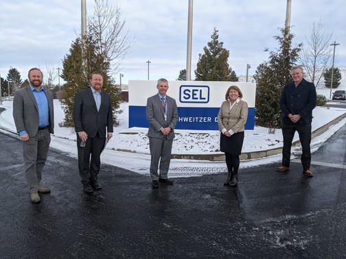 Photo of Lisa Brown, Brian Young, Chris Green and Michael Furze in Pullman at SEL