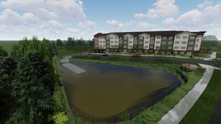 Artist rendering of the South Sound Family Support Center in Olympia WA