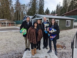 Photo from grand opening and blessing of Tulalip Tribe Village of Hope