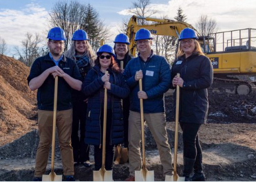 photo of Commerce team at Redondo Heights project groundbreaking