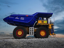 Protoype hybrid mining truck photo