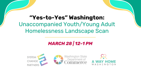 Yes to Yes Office of Homeless Youth event banner