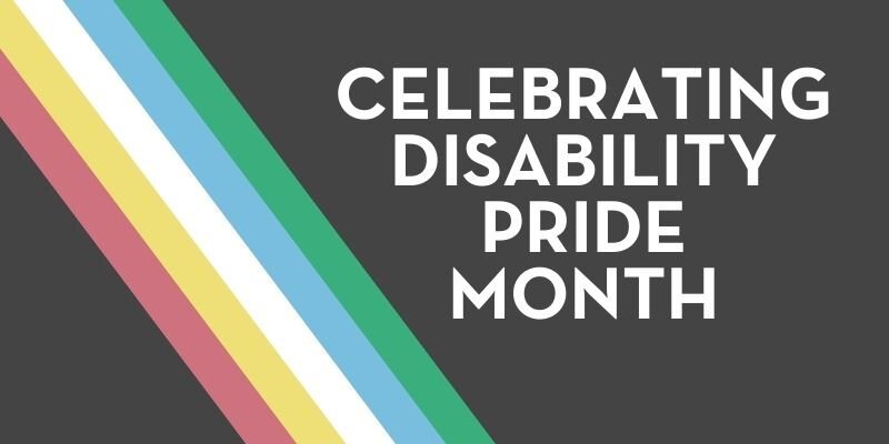 Disability pride month banner