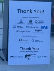 Poster with names of MHU partners for 2024 highlights story