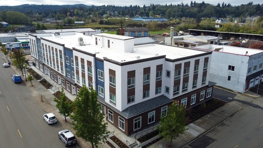 photo of  Willapa Center apartment project in Raymond, WA