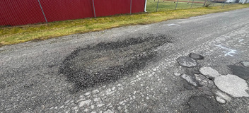 Airport Way repairs in Concrete