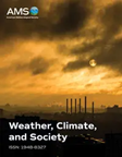 Weather, climate and society publication cover