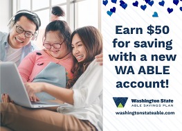 Family looking at a laptop together