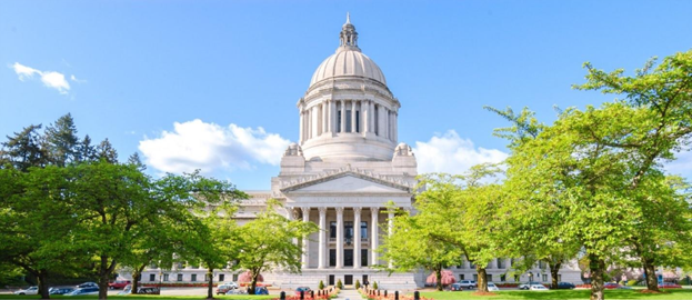 Capitol Dome in Olympia, Wash.