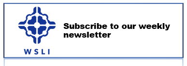 WSLI - subscribe to our weekly newsletter