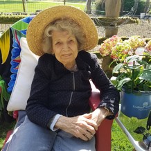 Berdelle Christiansen in 2020, age 106