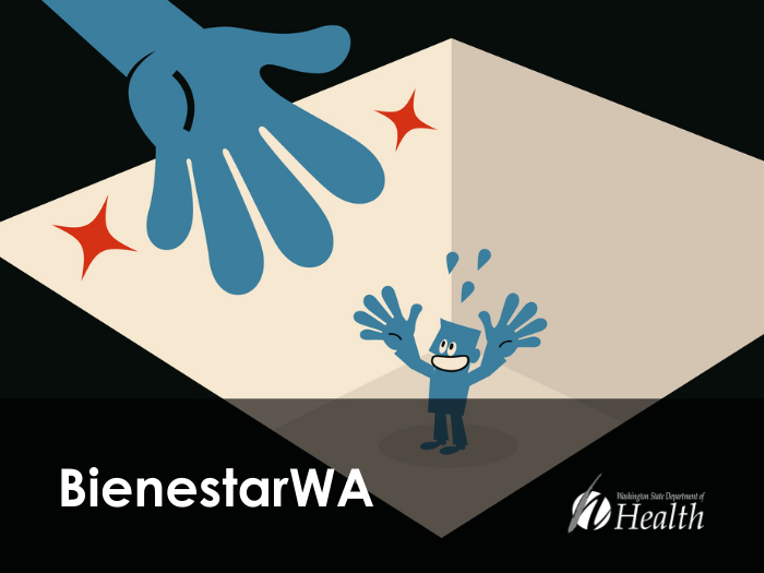 Hombre en el agujero. Otra mano extendida para ayudar.