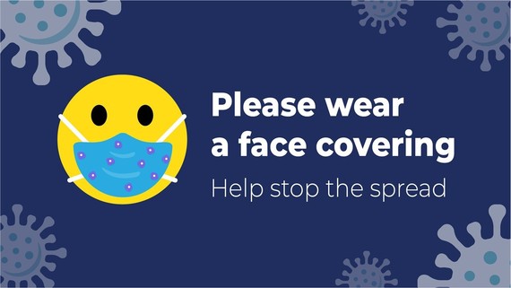 Wear a face covering