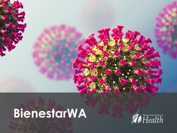 Célula coronavirus nueva variante