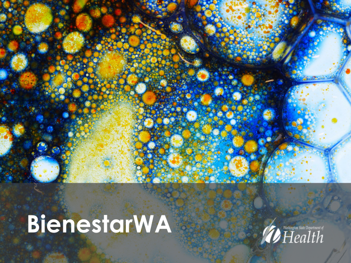 Arte abstracto de placa de Petri 