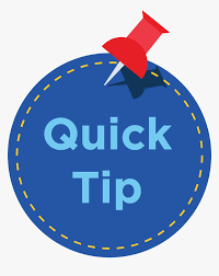 quick tip