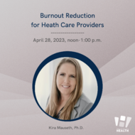 Burnout Reduction Webinar Graphic
