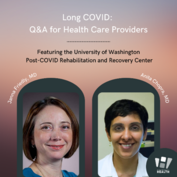 Long COVID: Q&A for Healthcare Providers Graphic