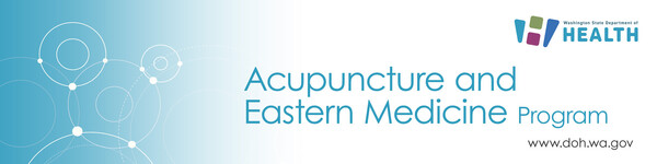 Acupuncture banner for top of bulletin