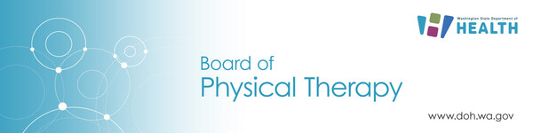 Physical Therapy Board banner
