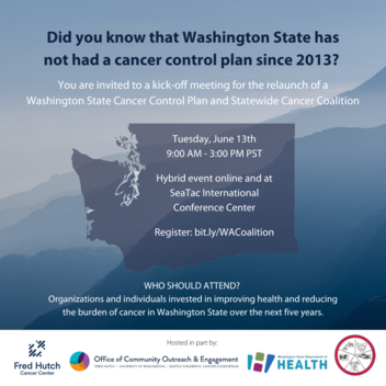 Cancer Coalition Kick-Off meeting
