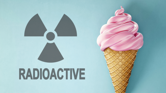 radioactive ice cream cone