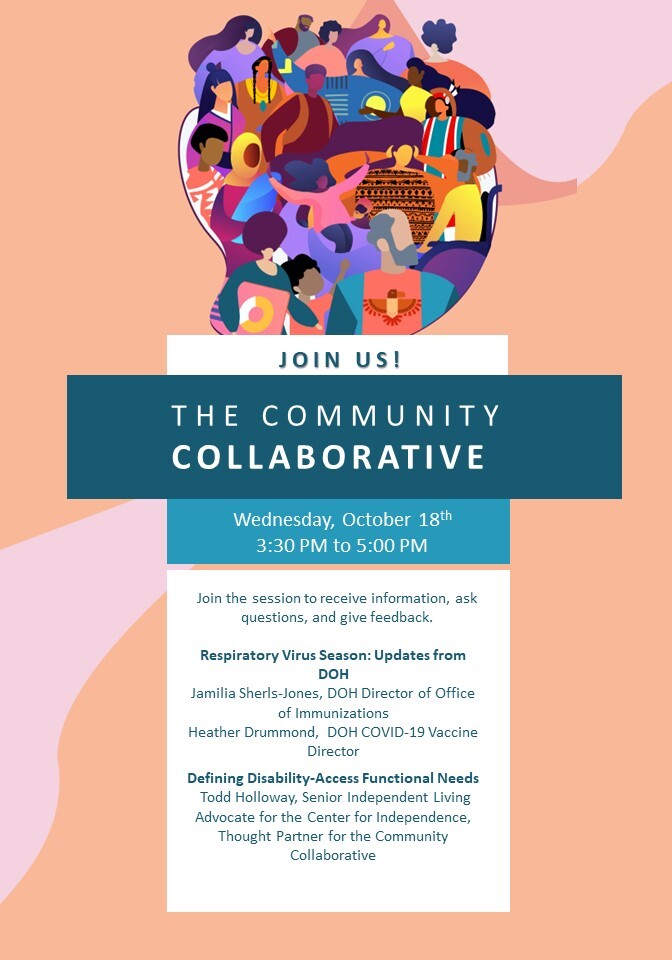 Community Collaborative October Session Flyer