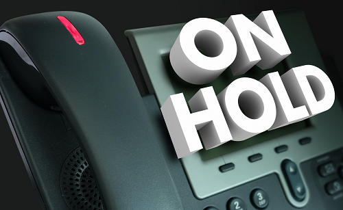 on hold messaging