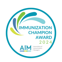 Immunization Champion Award