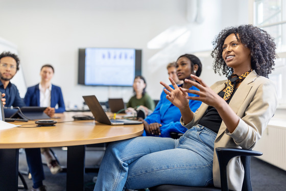 An image of a group of people in a meeting.