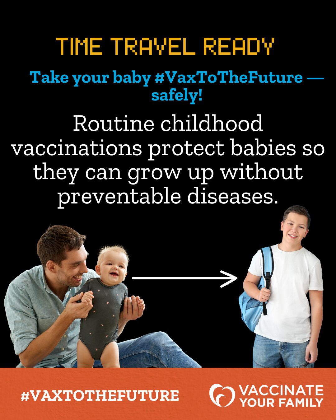 Protect your child with routine childhood vaccinations.