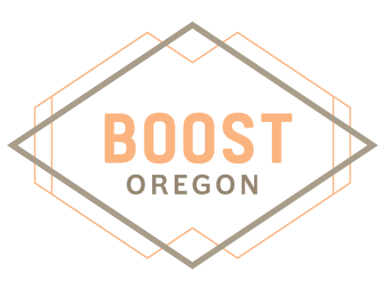 Boost Oregon logo