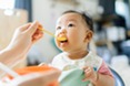 Feeding a baby