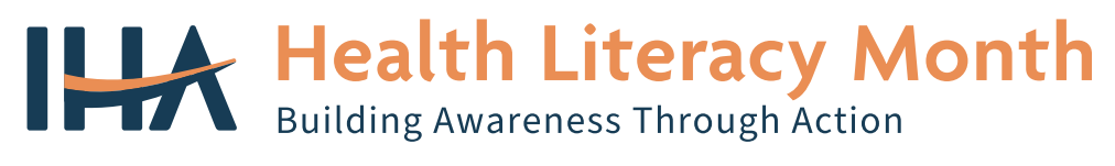 Health Literacy Month Logo