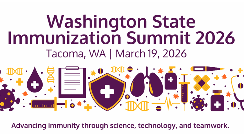 2026 WA State Immunization Summit promotional artwork